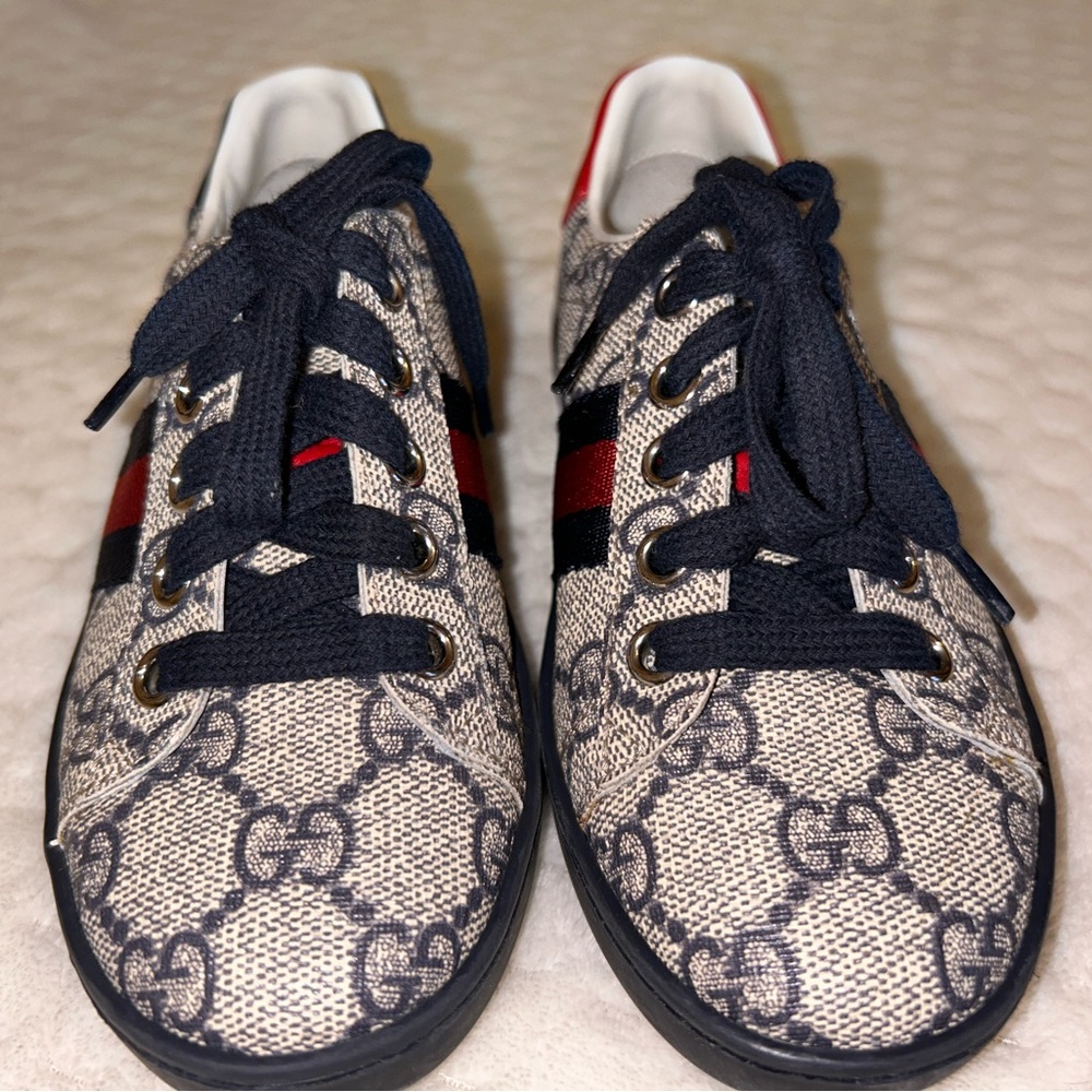 Authentic Gucci Kids tennis shoes